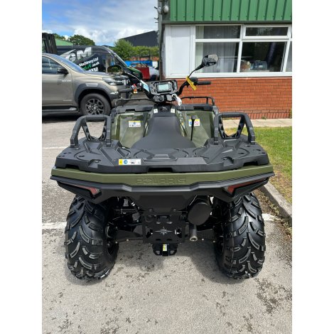 EX DEMO Polaris Sportsman 570 EPS (Sage Green) Quad Bike EU SPEC (Agri Road Legal)